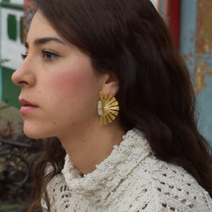Aretes Zinnia