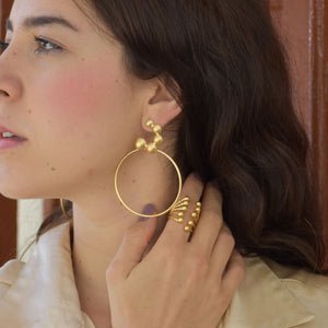 Aretes Cerezo