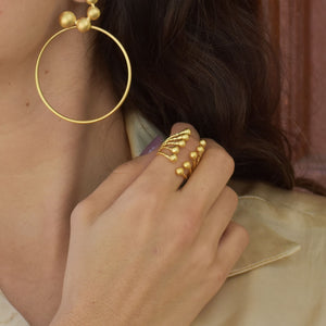 Aretes Cerezo