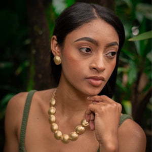 Set mujer dorado