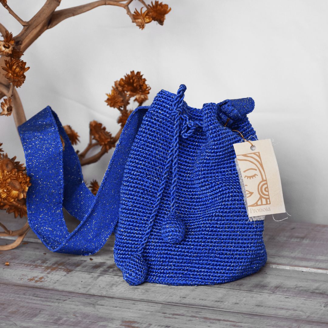 Mochila Wayuu Azúl