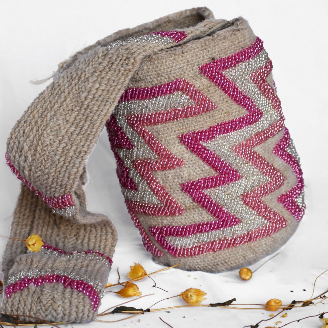 Mochila Arhuaca Rosada